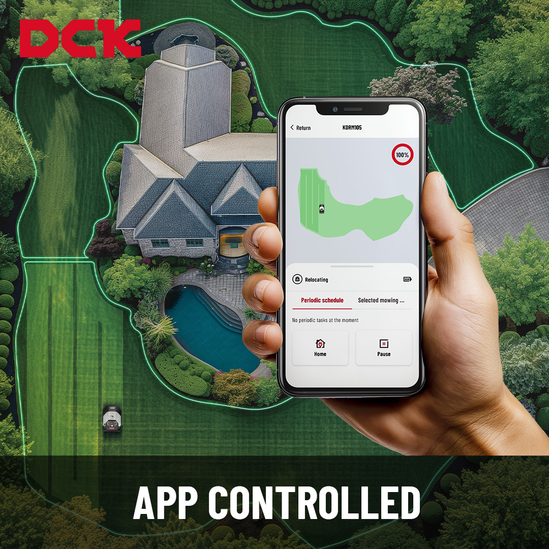 DCK app bediening via smartphone 4G